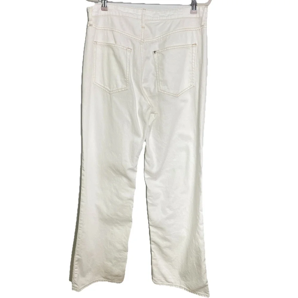 H&M white jeans
